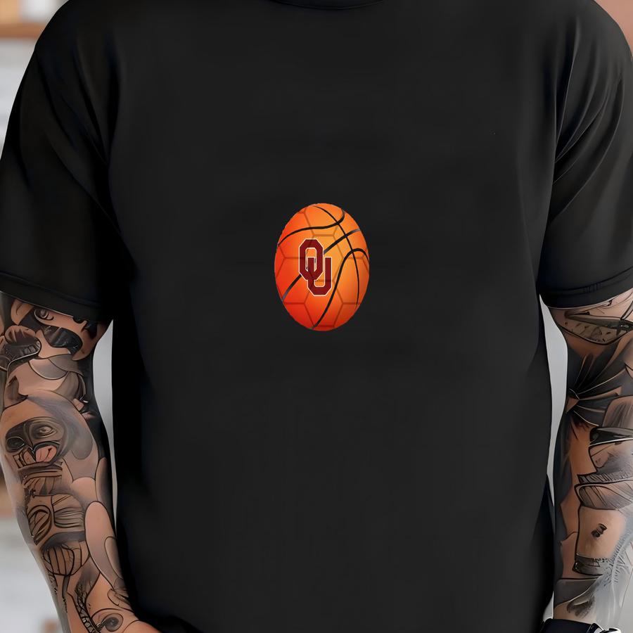 Oklahoma Sooners Basketball Png, Oklahoma Sooners Basketball Digital File T-shirt