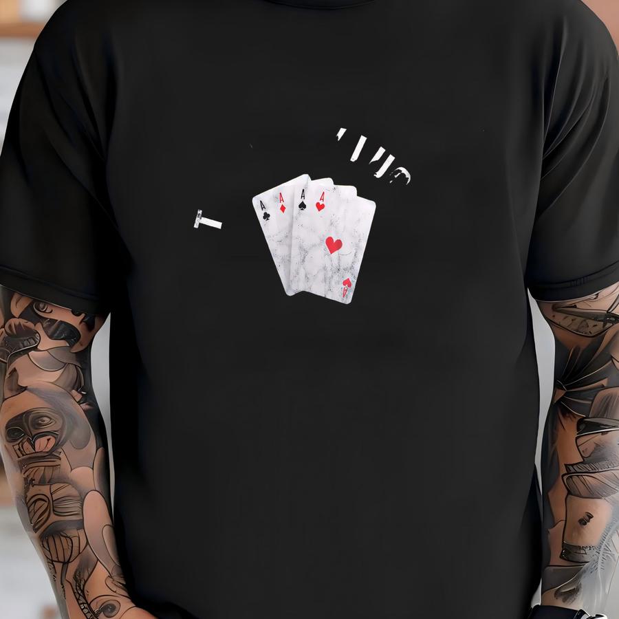 Pinochle Shirt / Tank / Hoodie, Pinochle Gift, Card Game Hoodie, Card Players Gift, Pinochle Lover Tee, Lucky Pinochle Tshirt For Her/him T-shirt