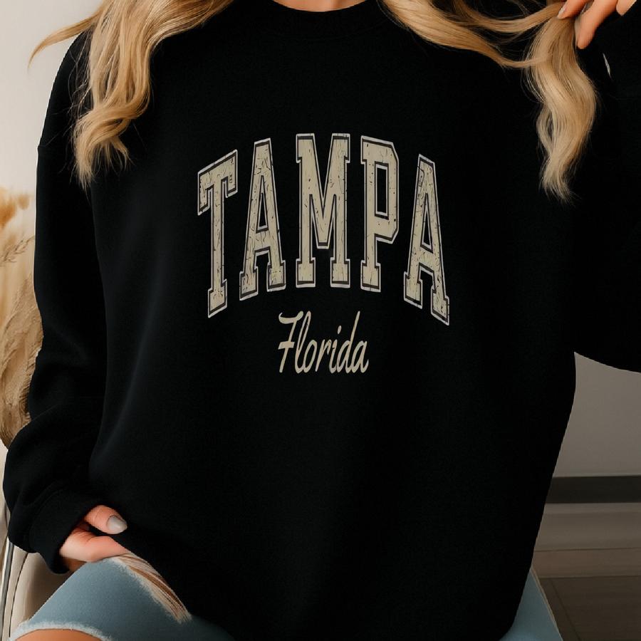 Tampa Florida Hoodie, Tampa Hoodie, Tampa Sweatshirt, Tampa Pullover, Tampa Lover Hoodie, Tampa Lover Sweatshirt Sweatshirt
