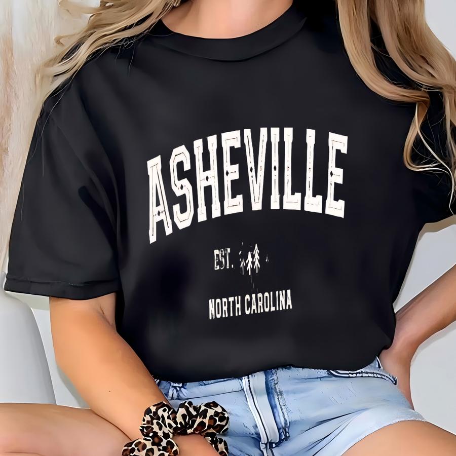 Asheville Sweatshirt - Asheville Shirt - Asheville North Carolina Hoodie - Asheville Hoodie - Asheville Nc Shirt - Asheville Mountains T-shirt