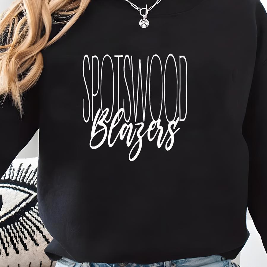 Custom Mascot Sweatshirt: School Spirit Team Tee Sweatshirt