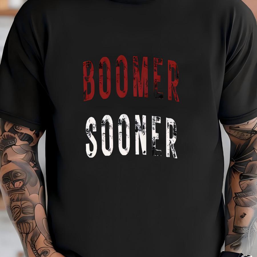 University Of Oklahoma Boomer Sooner Tshirt , Sweatshirt T-shirt