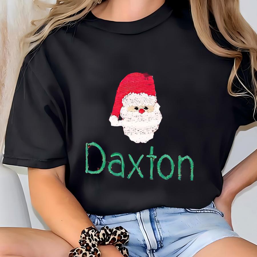 Santa Footie Sper, Christmas Pajama, My First Christmas Pajama, Santa Pj T-shirt