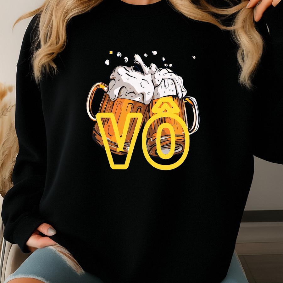Mot Hai Ba Vo, Mens, Womens, Vietnamese Funny Shirt, Drinking, Party, Gift Sweatshirt