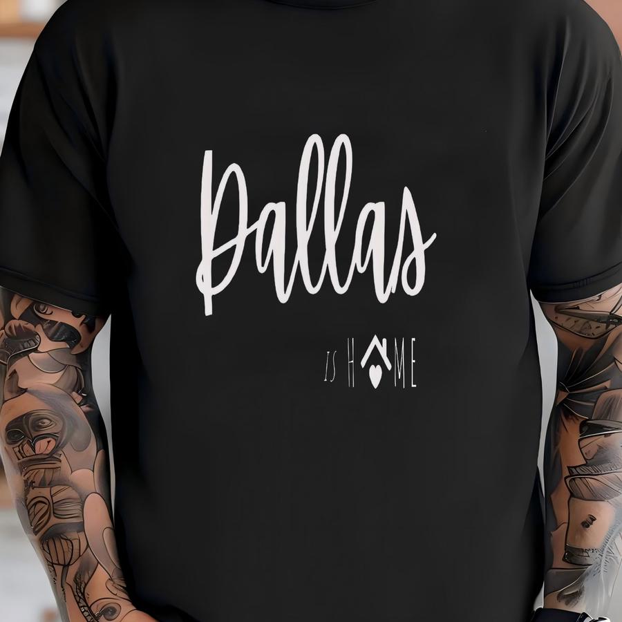 Is Home Black Crewneck Sweatshirt, Realtor Sweatshirt, Home Sweatshirt, Texas Gift, Client Gift Sweatshirt, Fall Sweatshirt T-shirt