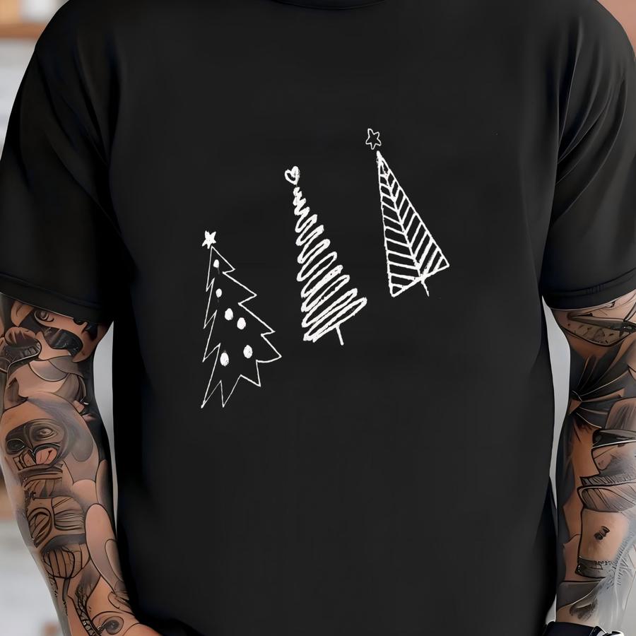 Christmas Tree Sweatshirt: Holiday Pullover T-shirt