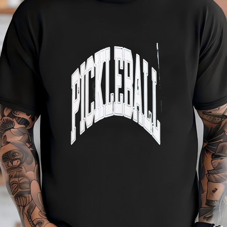 Pickleball ® Hoodie Garment Dyed Vintage Aesthetic Premium Tee Minimalist Pickleball Gift Pickleballer Unisex Premium Tshirt T-shirt