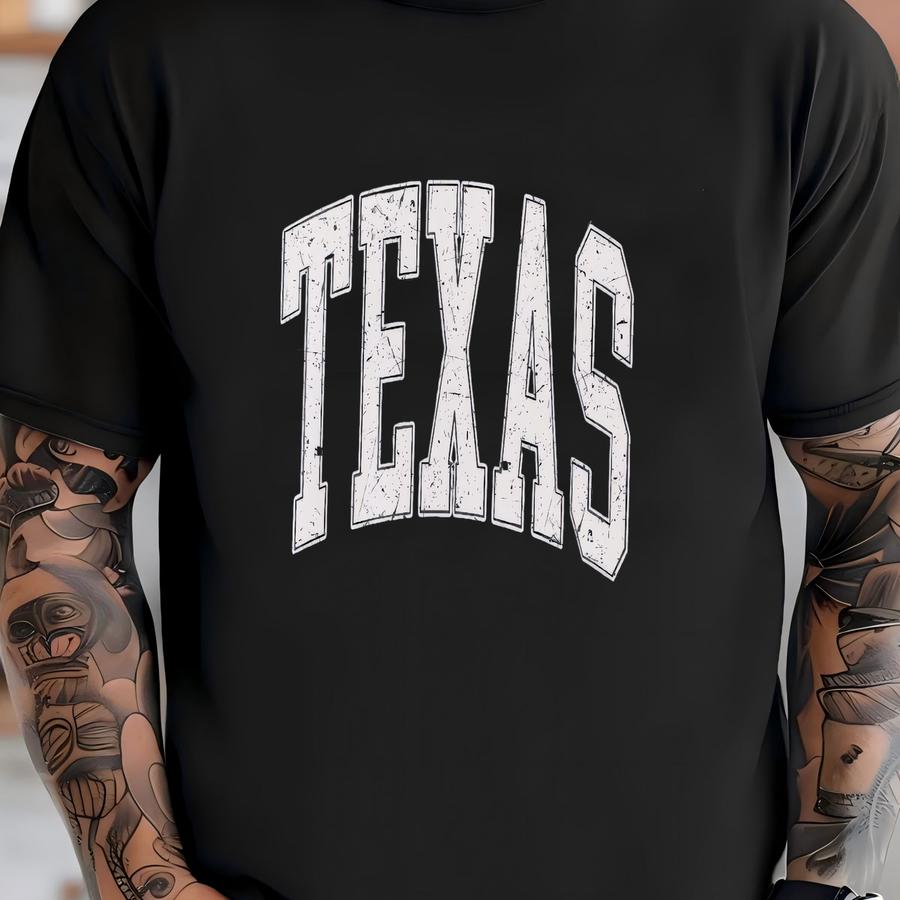 Texas ® Sweatshirt Vintage Distressed Aesthetic Texas Crewneck Premium Quality Unisex Texas Sweatshirt T-shirt
