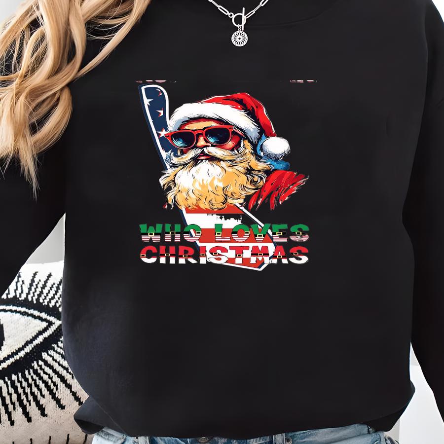 Delaware Xmas Sweatshirt Christmas Crewneck Family Christmas Sweatshirt Xmas Gifts Ideas Usa Christmas Sweaters Santa Claus Pullovers Sweatshirt