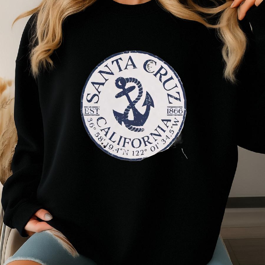 Santa Cruz California T-shirt Sweatshirt