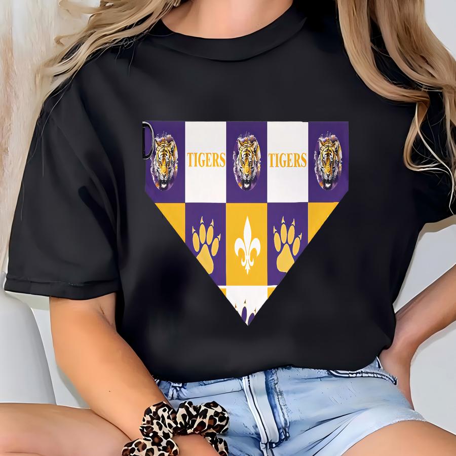 Tiger Paw Pet Bandana Collar T-shirt