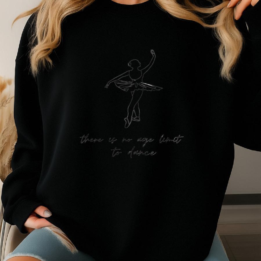 Ballet Sweatshirt For Adults, Dancer Shirt, Dance Teacher Gift, Dance Gift, Gift For Adult Dancer, Gift For Dance Mom, Ballet Shirt Women Sweatshirt