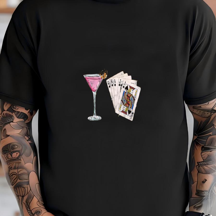 Euchre Shirt / Tank Top/ Hoodie, Euchre Gift, Card Game Hoodie, Card Players Gift, Euchre Tournament Tee, Lucky Euchre Tshirt For Her/him T-shirt