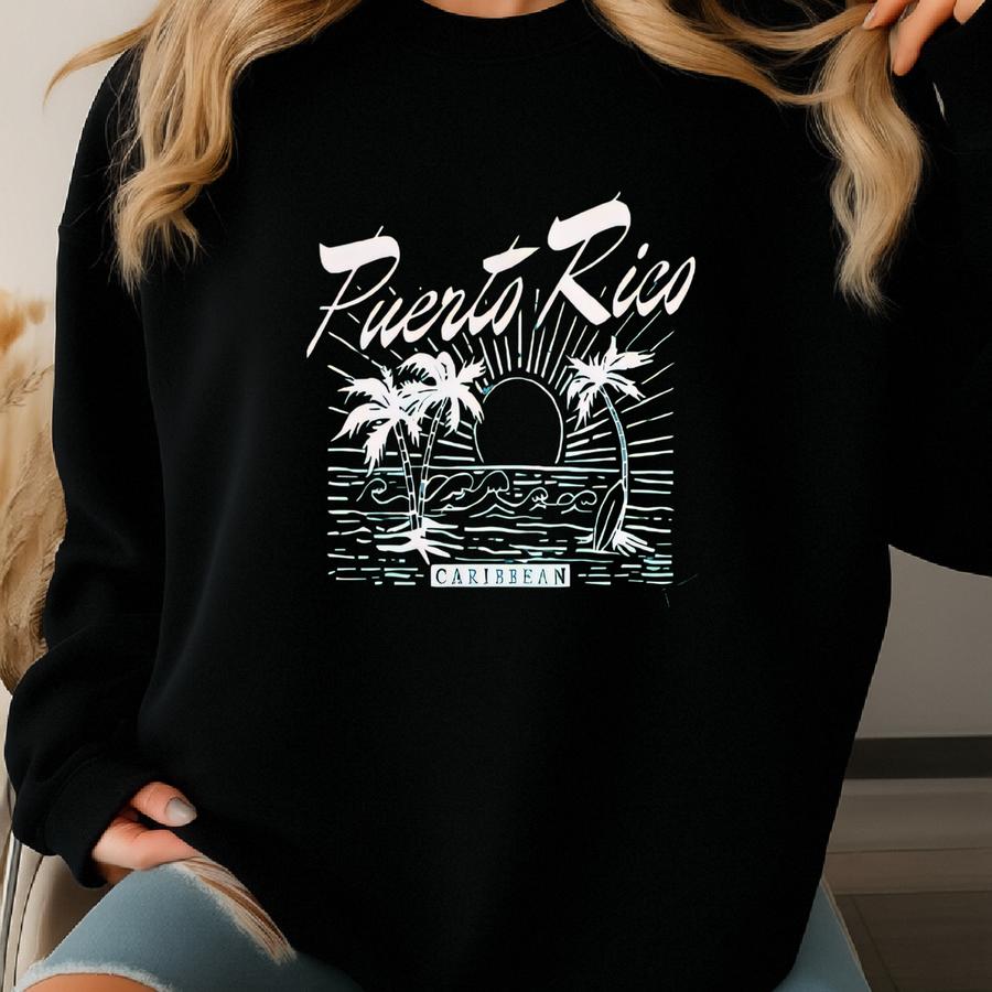 Puerto Rico Hooded Sweatshirt Sweatshirt