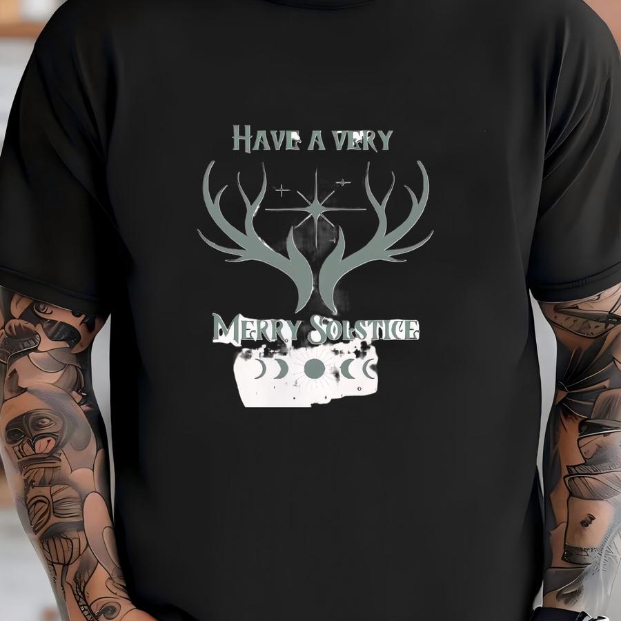 Have A Vey Merry Solstice Unisex Jersey Short Sve Tee T-shirt