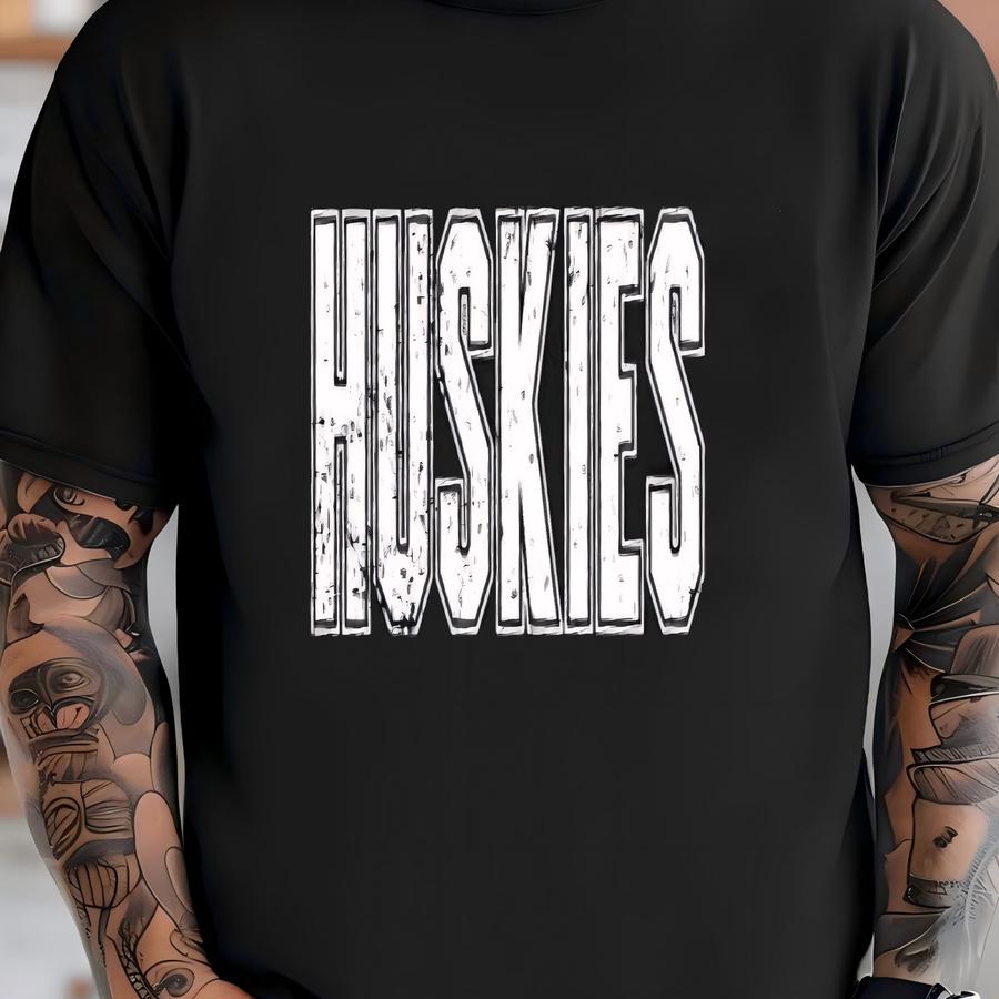 Distressed Varsity Lettering Team Sweatshirts - Hoodies - Custom With Your Team T-shirt