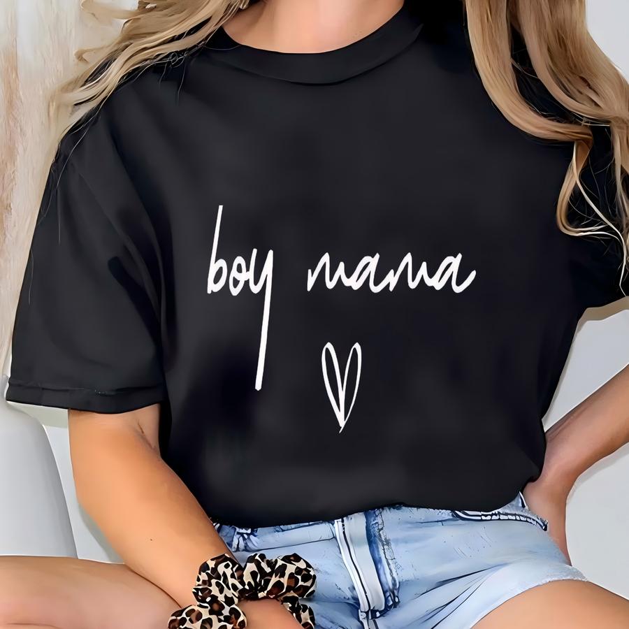 Boy Mama Shirt, Mom Life Sweatshirt, Mother's Day Sweatshirt, Cute Mom Shirt, Funny Mother's Day Gift, Mom Of Boys, Gift For Mom, Mother's T-shirt