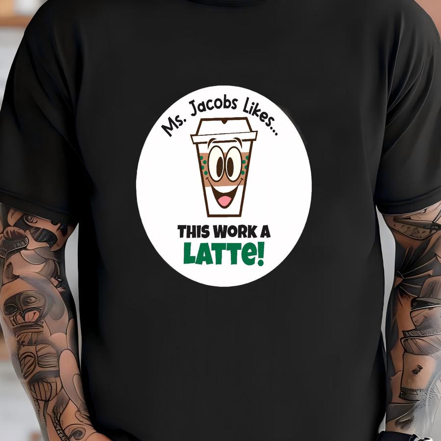 Personalized Teacher Stickers, Coffee Stickers, Good Work Stickers, Student Stickers, Teacher Stickers, Funny Teacher Stickers T-shirt