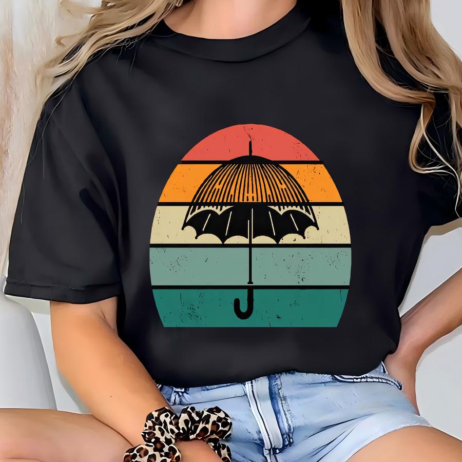Umbrella Shirt. Rainwear Tee. Rain Hoodie. Umbrella Gift. Rainy Day Shirt. Weather Shirt. Rain Lover Tee. Rain Gear Shirt. Umbrella #fc981 T-shirt