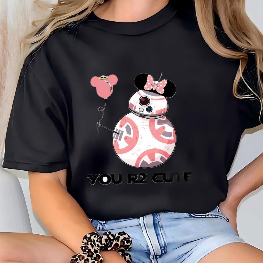 Star Wars R2d2 Bb8 Couple Shirt, Star Wars Anniversary Tee, Star Wars Couple Shirt, Land Honeymoon Tee, Star Wars Droid T-shirt