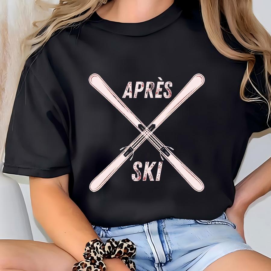 AprÈs Ski Sweatshirt, Unisex Heavy Blend™ Crewneck Sweatshirt, Winter Pullover, Skiing Crewneck, Apres Ski Sweater, Snowboarding, Ski Gift T-shirt