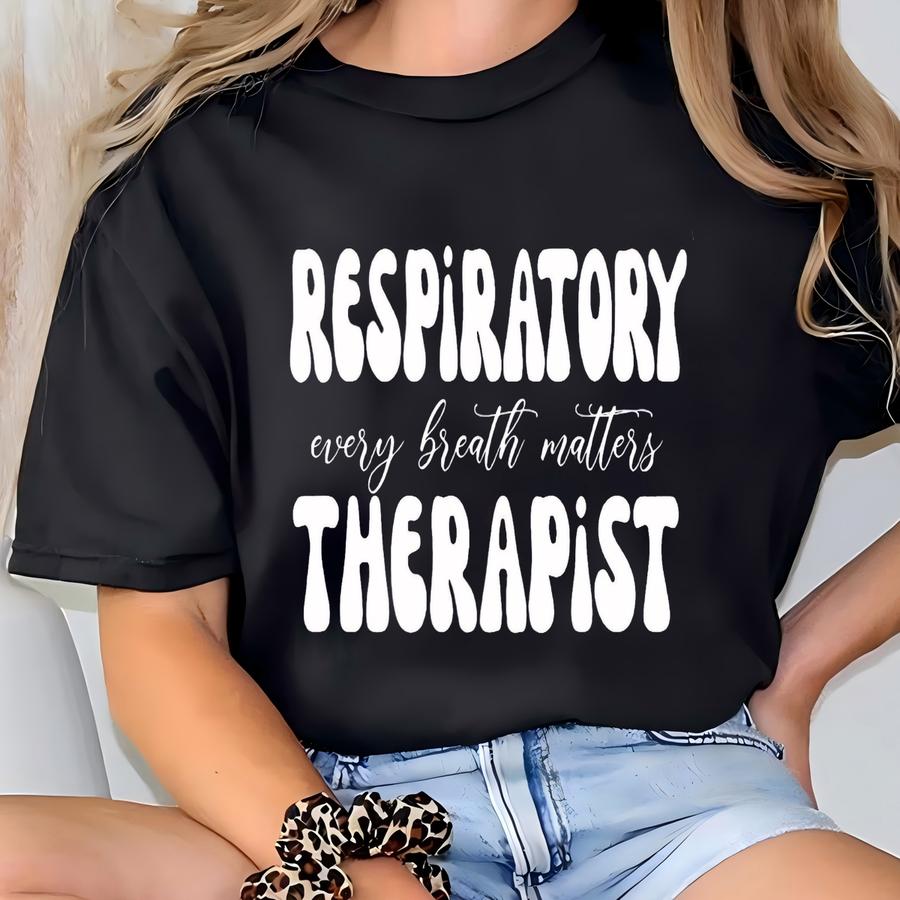 Respiratory Therapy Shirt, Christmas Respiratory Therapist Tshirt, Funny Nurse Rt Xmas Tee, Pulmonologist Shirt, Womens Christmas Rt Shirt T-shirt
