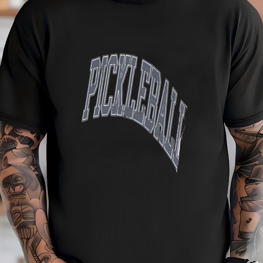 Pickleball Sweatshirt Faded Vintage Style Aesthetic Pickleball Shirt Pickleballer Varsity Style Pickleball Gift Unisex Pickleball Sweatshirt T-shirt