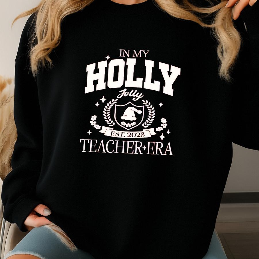 In My Christmas Era Shirt: Custom Holiday Graphic Tee Sweatshirt