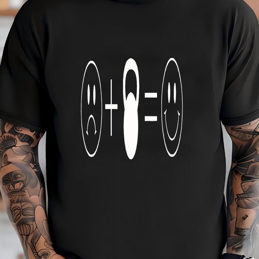 Workout Loving Frowny To Face Shirt, Comfy With Simplistic Design For Workout Lovers, Simple Gift, Face, Men Or Women T-shirt