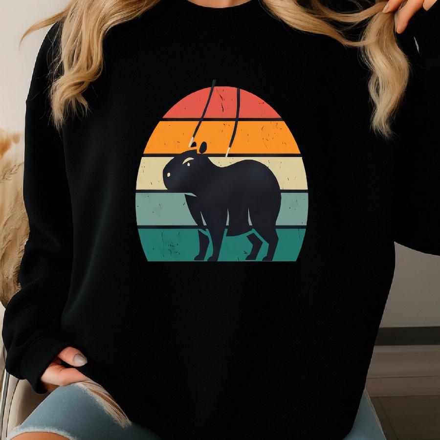 Capybara Hoodie. Capybara Gift. Capybara Top. Animal Hoodie. Rodent Sweatshirt. Capybara Lover. Nature Lover Gift. Cute Animal Hoodie #fc433 Sweatshirt
