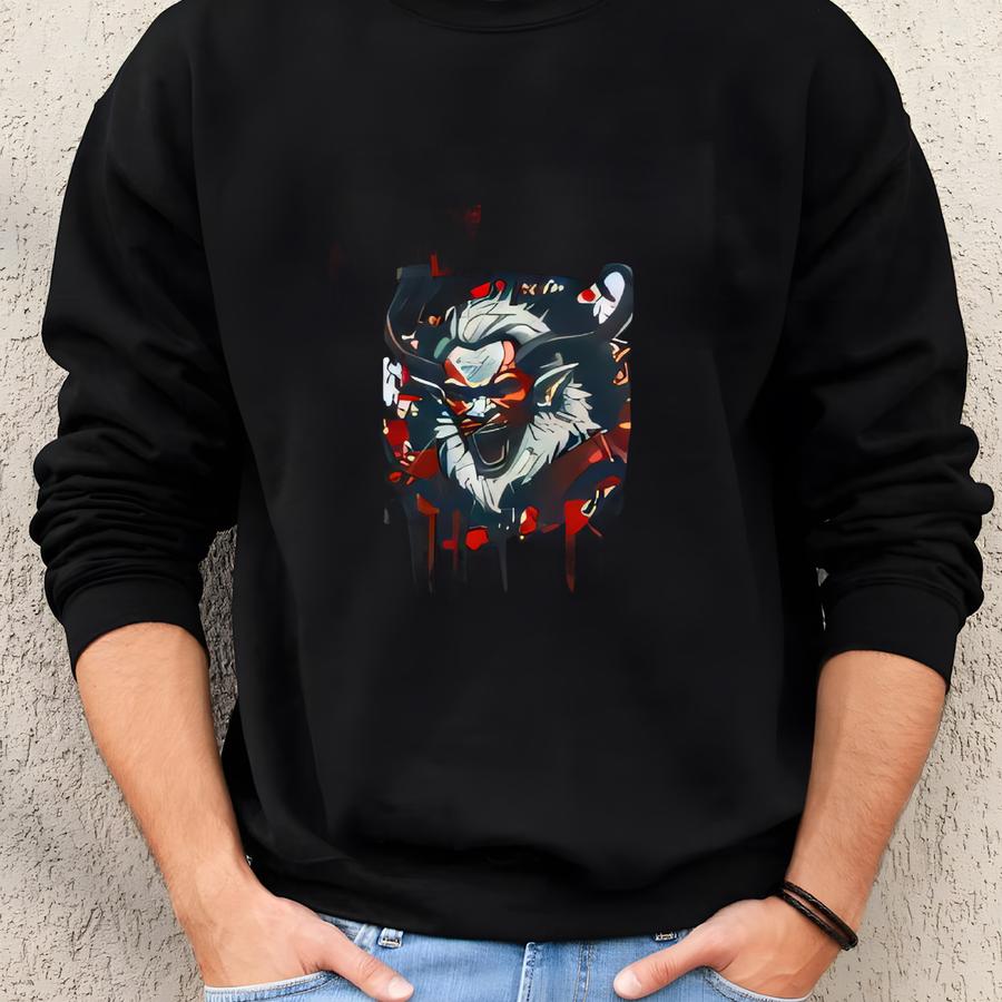 Merry Krampus Beatings Devil Satan Holiday Horror Hooded Sweatshirt Sweatshirt