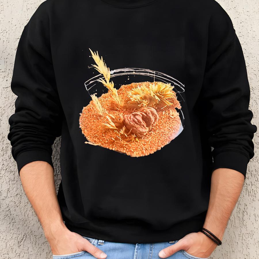 Oklahoma Prairie Glass Diorama Ornament With Barite Rose - State Rock Of Oklahoma Sweatshirt