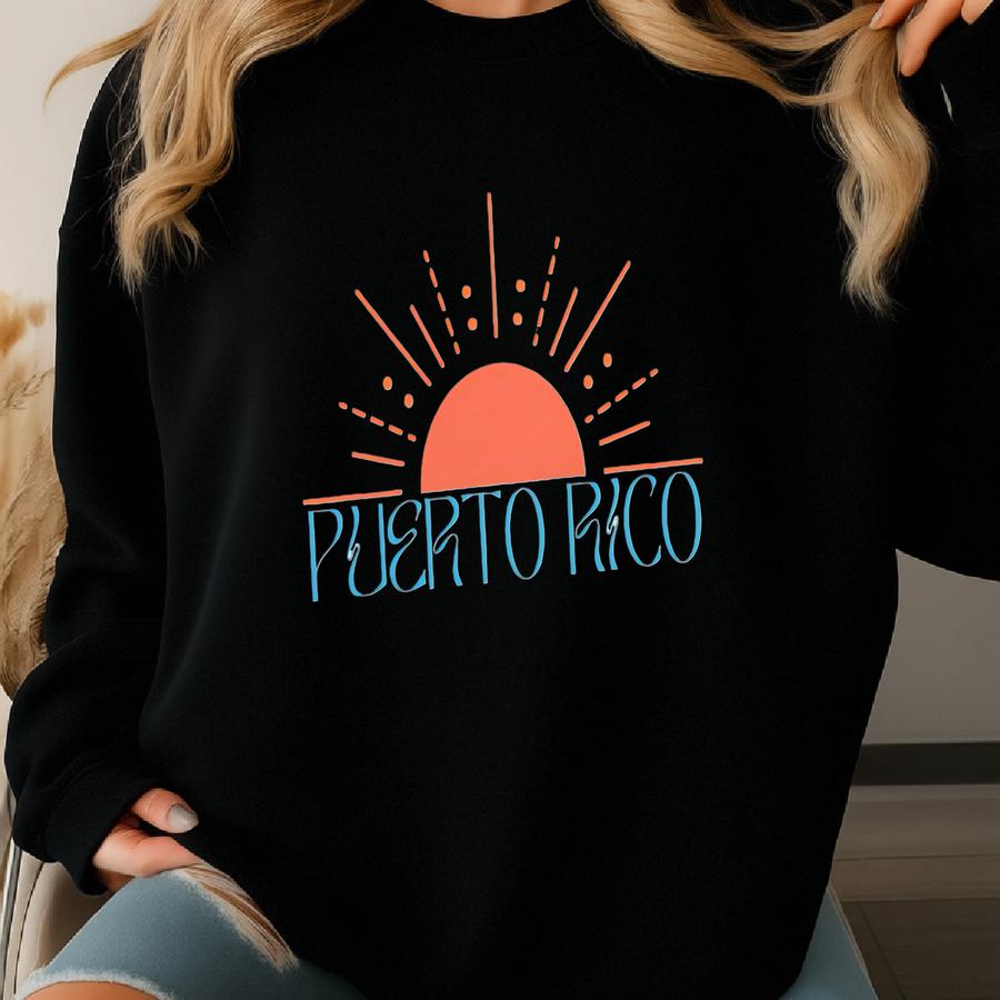 Puerto Rico Tshirt, Puerto Rican Tee, San Juan Tee, Boricua T Shirt, El Yunque Aesthetic Oversized Beach T-shirt, El Morro Sweatshirt