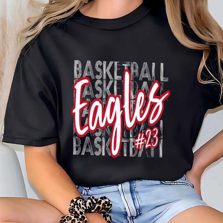 Basketball Shirt, Basketball Mom Shirt, Custom Basketball Shirts For Women, Personalized Basketball Tshirt, Basketball Sweatshirt, Team Gift T-shirt