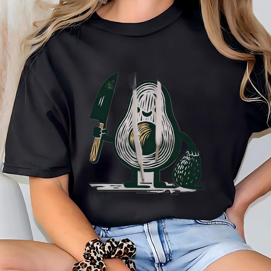 Avocado Hoodie. Avocado Gift. Avocado Sweatshirt. Funny Avocado. Vegan Hoodie. Vegan Gift. Fruit Hoodie. Fruit Gift. Quirky Hoodie T-shirt