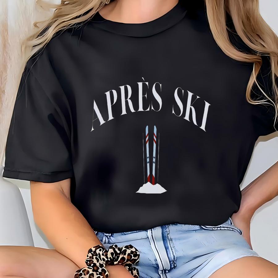 AprÈs Ski Sweatshirt, Unisex Heavy Blend, Skiing Crewneck, Winter Sweater, Snow Bunny, Ski Gear, Winter Sweatshirts, Skiing Gifts T-shirt