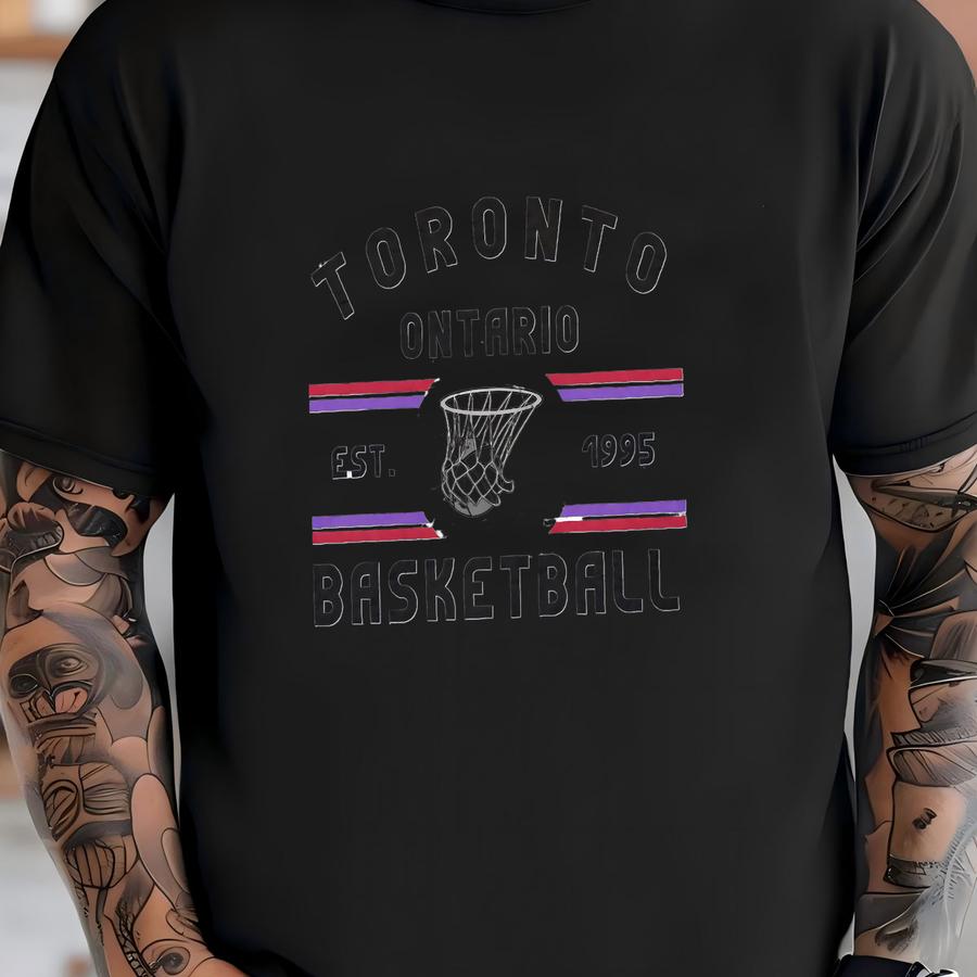 Toronto Cute Vintage Basketball Sweatshirt Crewneck, Retro Style Toronto Tshirt, Raptors Fan Gift, Raptors Game Day Shirt, Raptors Shirt T-shirt