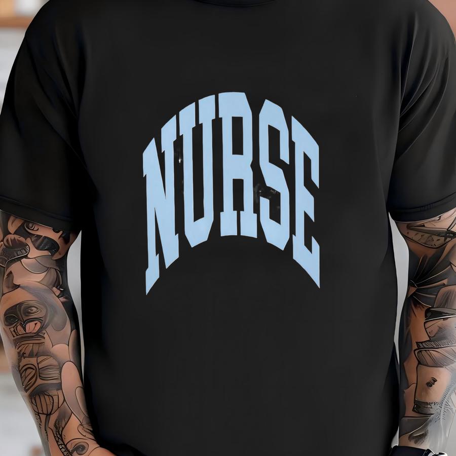 Nurse ® Sweatshirt Faded Vintage Aesthetic Garment Dyed Nurse Crewneck Premium Quality Unisex Nurse Sweatshirt T-shirt