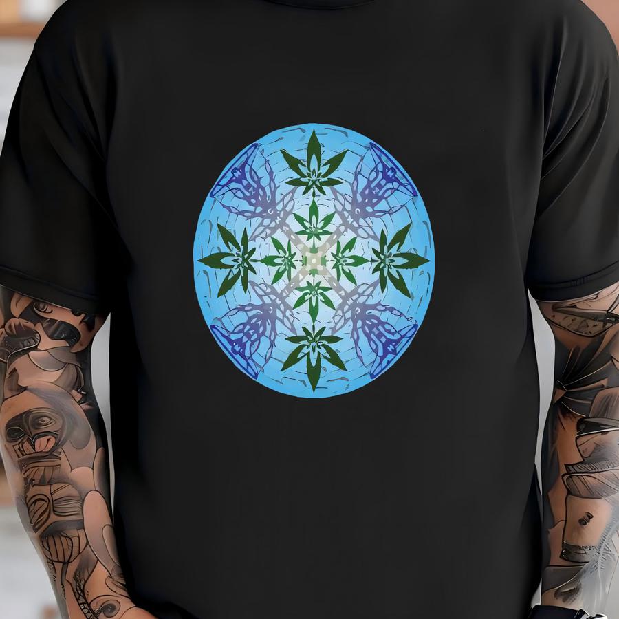 Leave The Chains Eye-catching Disc Golf Marijuana Shirt Comes In Multiple Design/shirt Combinations. Pick Your Favorite Option And Enjoy!! T-shirt