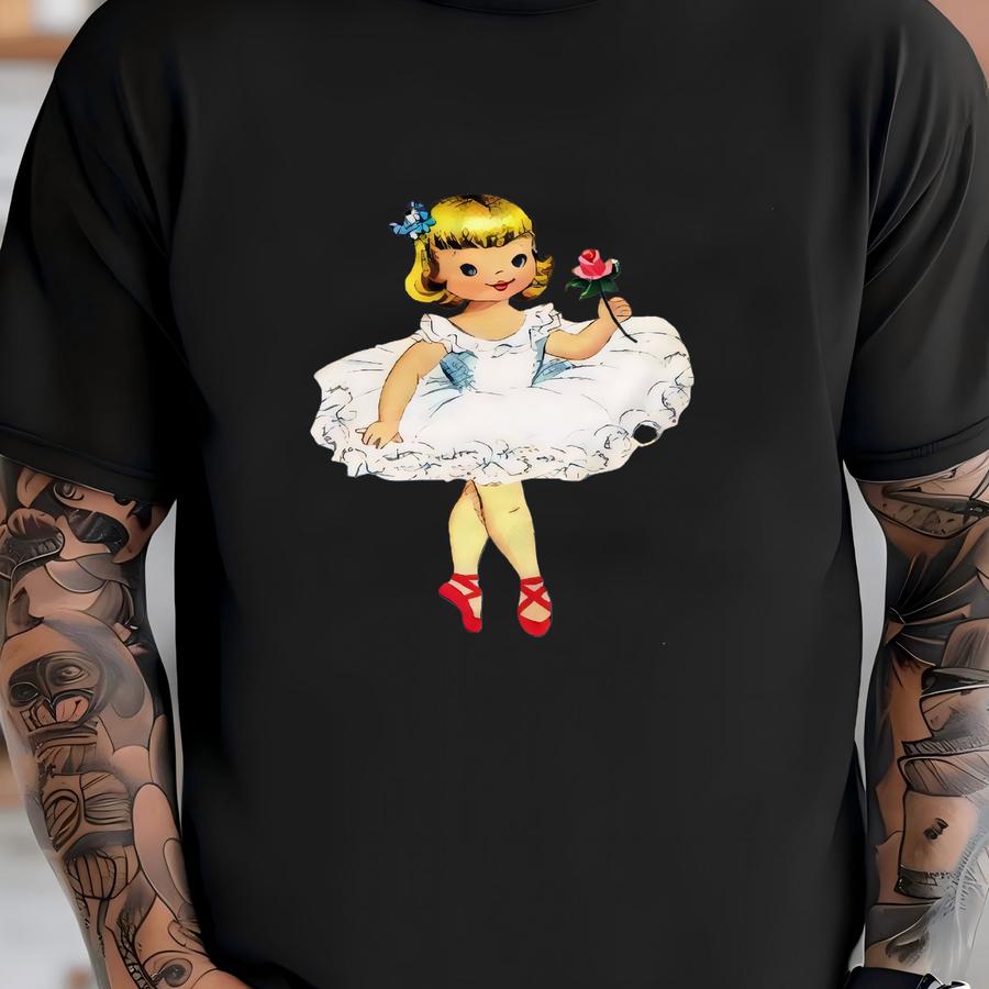 Ballet Rebel Sweatshirt, Vintage Ballerina Shirt, Gifts For Dancers, Gifts For Dance Teachers And Choreographers T-shirt