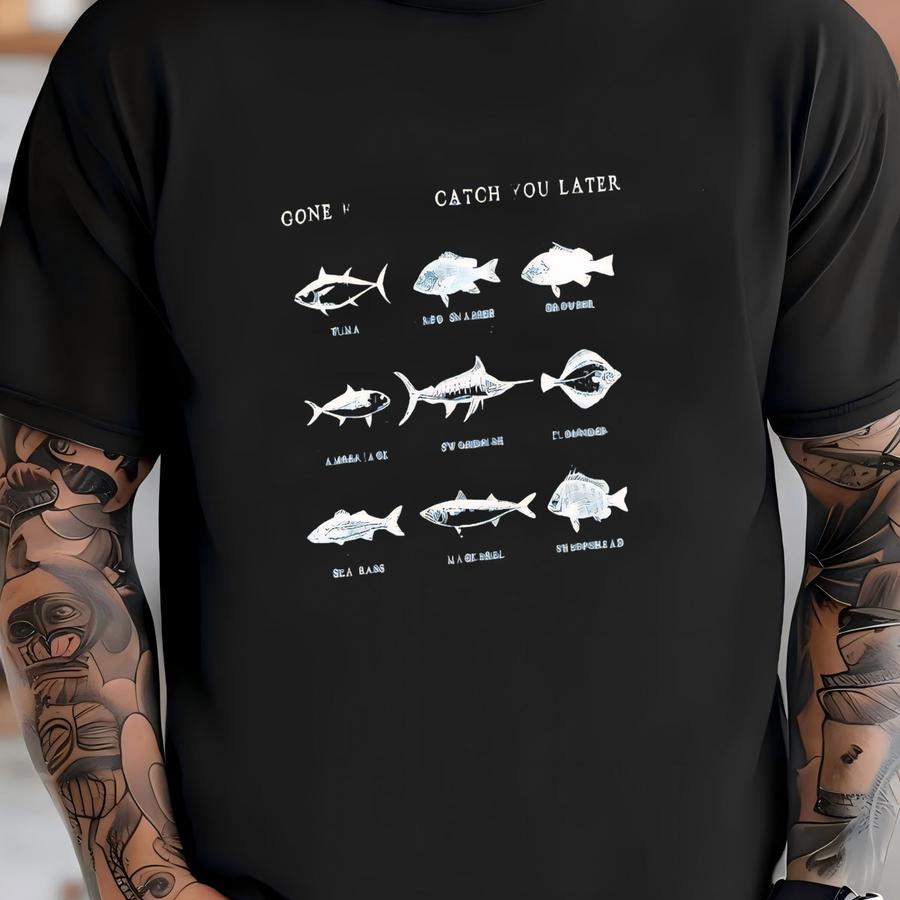 ® Fish Shirt | Fishing Dad Shirt | Husband Gift Shirt | Gift Shirt For Father's Day | Fisherman Shirt | 12336 T-shirt