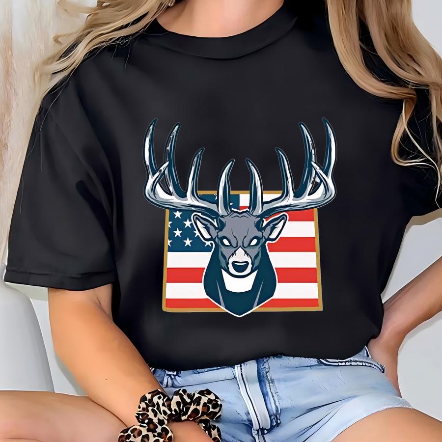 Colorado - Usa Deer Hunting Hoodie, Men's Whitetail Buck Sweater, Women's Hunting Sweatshirt, Gifts For Hunters, Gifts For Dad, Husband Gift T-shirt