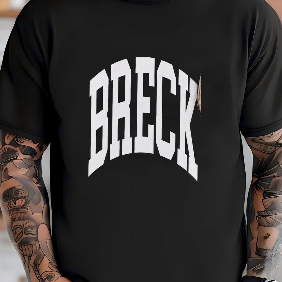 ® Breck Sweatshirt Faded Vintage Aesthetic Breckenridge Colorado Sweatshirt Garment-dyed Minimalist Unisex Ski Crewneck T-shirt