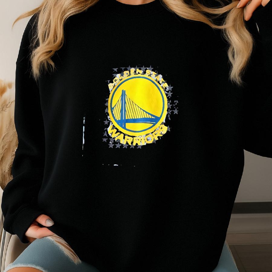 Golden State Warriors Acid Wash Flannel Shirt | Golden State Warriors Apparel | Warriors Basketball Top Sweatshirt