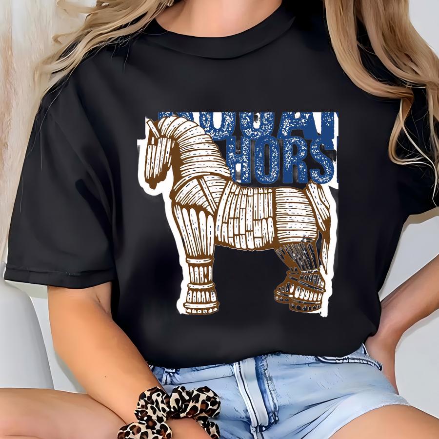 Trojan Horse....more Like Murder Piñata Sticker T-shirt