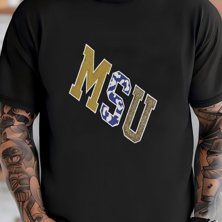 Msu Morehead State University Applique Sweatshirt, Msu, Msu Eagles, College Shirt, College Gift, Grad Gift, Grad Shirt, Morehead, Ky T-shirt