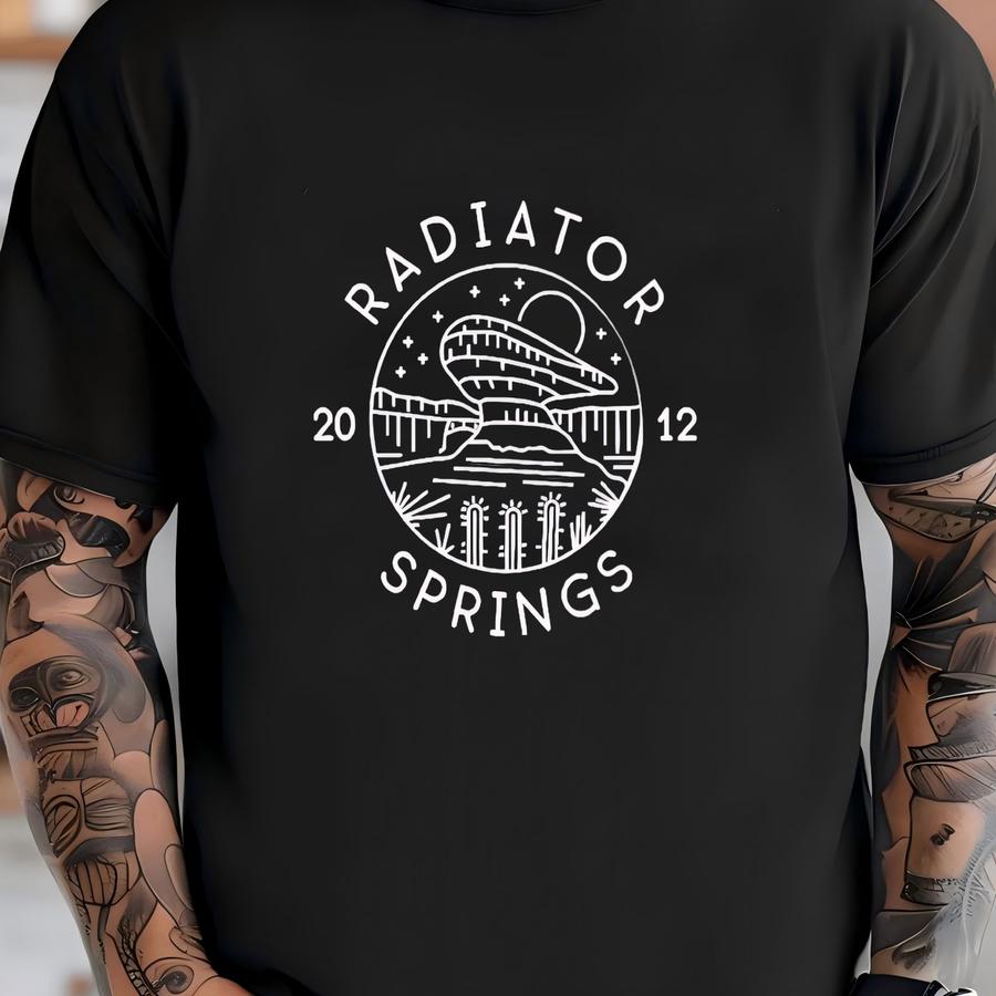 Radiator Springs Sweatshirt, Inspired Sweatshirt, California Radiator Theme Park Sweater, Radiator Springs Racers, California  T-shirt