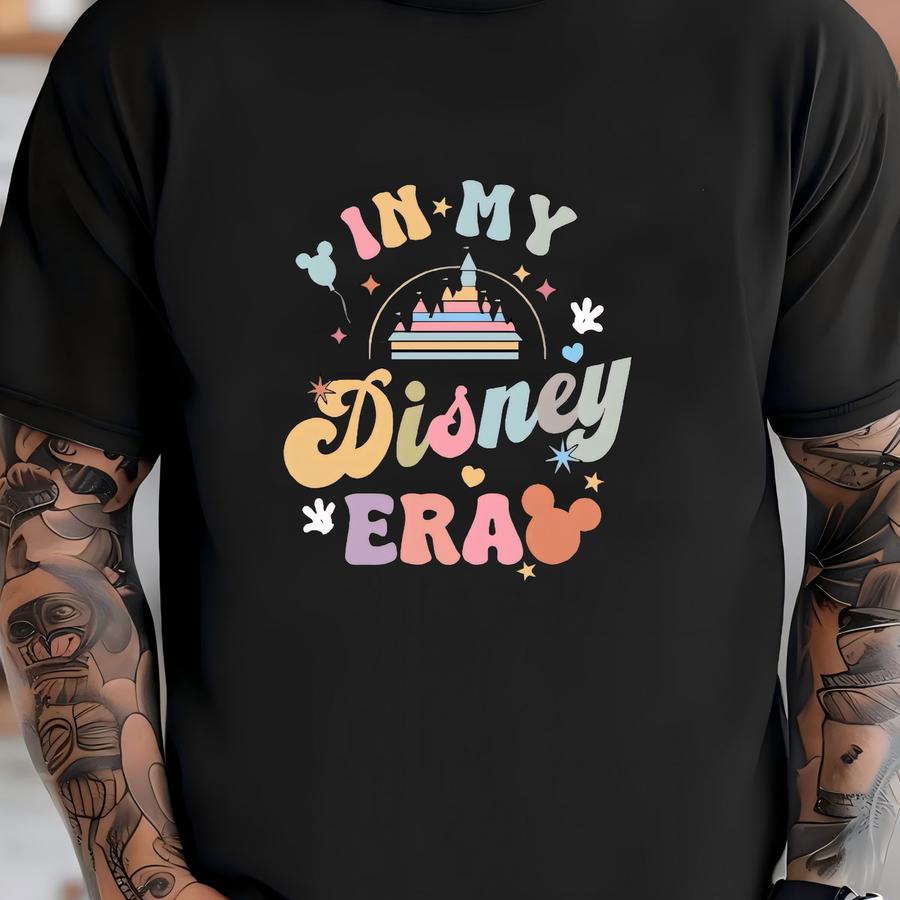 In My Era Shirt, Colorful Vacay Shirt, Retro Walt World Shirt, Family Gift, Land Vacation Matching Tee Sweatshirt T-shirt