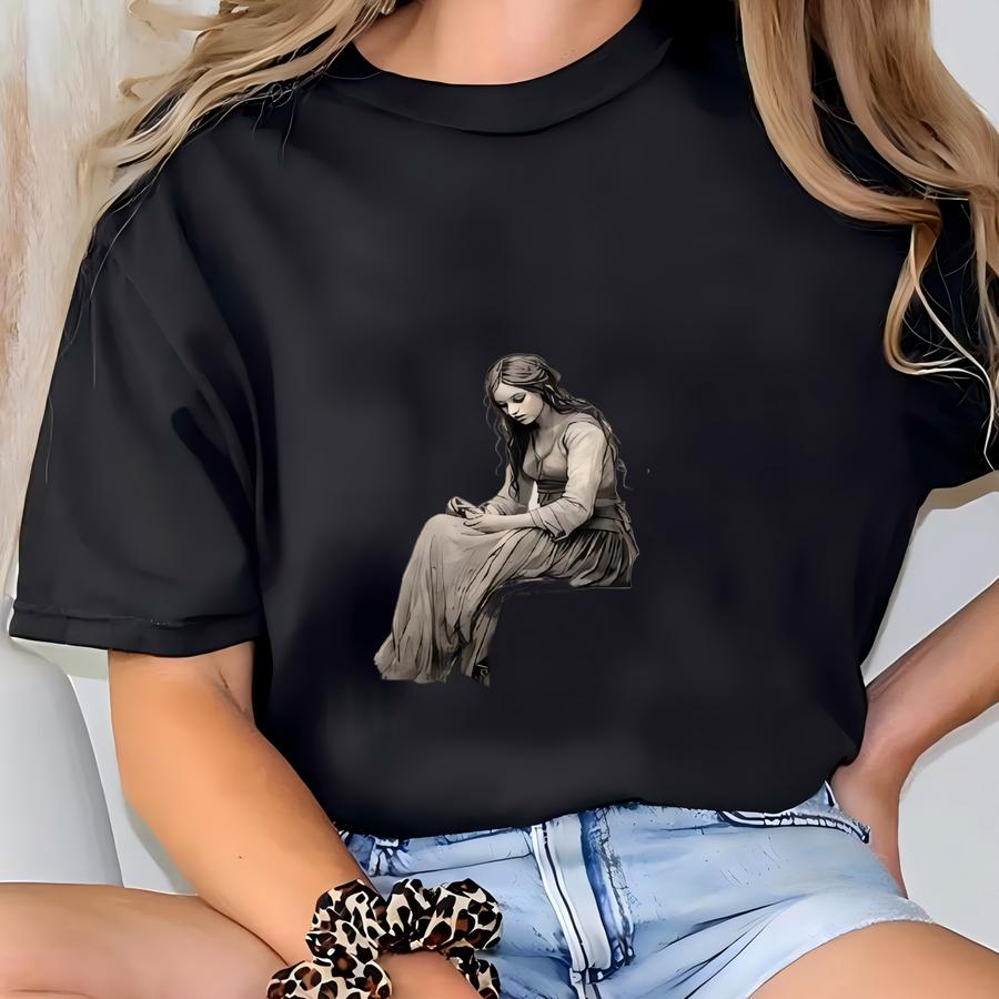 Woman At The Well Christian Hoodie: Unisex Tee T-shirt