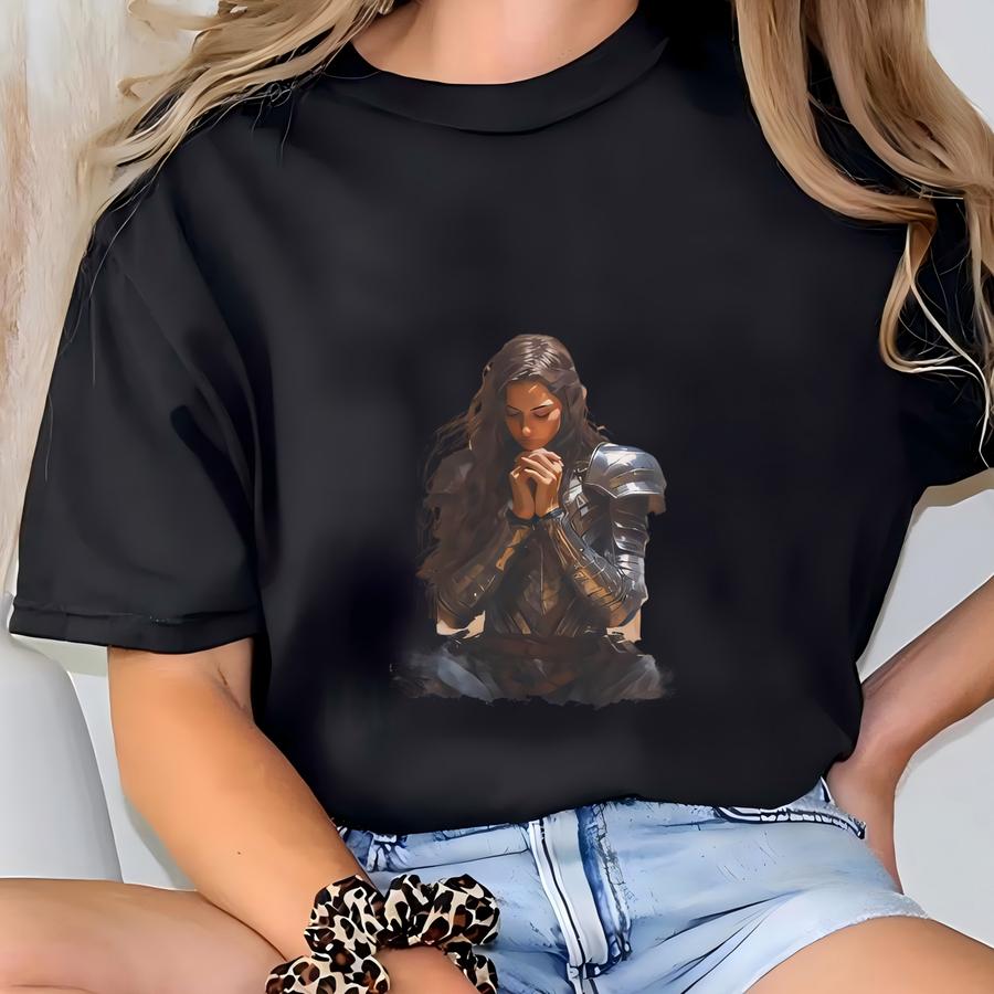 Warrior Tshirt, Christian Tshirt, Christian Apparel, How I Fight, Christian Warrior, Prayer Warrior, Christian Shirt, Jesus Loves T-shirt